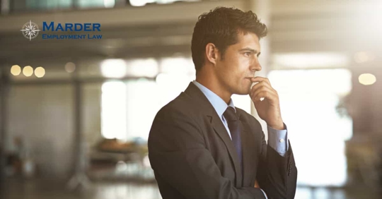 an employer thinking