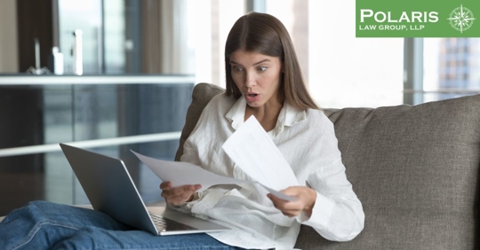 employee reading documents