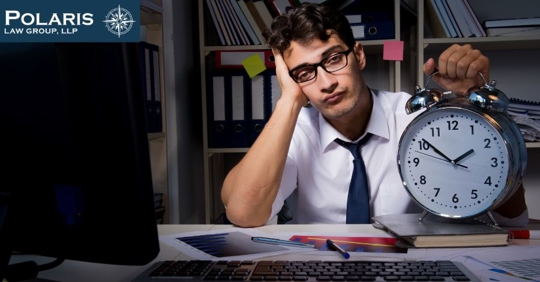 employee working off the clock